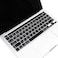 Ntech Arabic English Keyboard Cover For Macbook Pro 16" Inch (Model: A2141) 2019 And Macbook Pro 13 Inch 2020 (Model: A2289/A2251) US Layout Protector (Black)