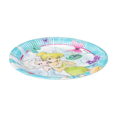 بروكس أطباق ورقية كبيرة شكل فيري لاند - 8 قطع