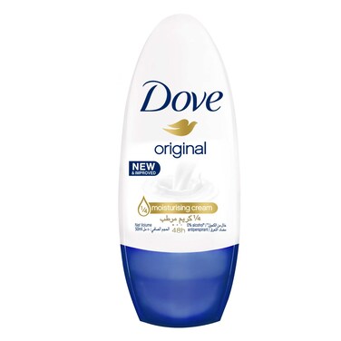 Dove Original Moisturising Cream Deodorant Roll On 50ml