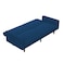 In House Shahrzad 2 In 1 Sofabed Velvet Upholstered - Dark Blue