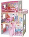 Rainbow Toys - Wooden DollHouse Kit DIY Toy Realistic 3D with Furnitures Birthday Gift For Girl (C)