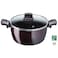 Tefal G6 Resist Intense Stew Pot With Lid Burgundy 22cm