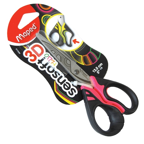 Maped 3D Sensoft Scissors Blister 4 Years and above 13.5cm