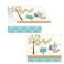 Creative Converting Happi Woodland Boy Invitation - 8 Invites Party Supplies