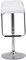 Lanny Bar Stool High Chair Office Hydraulic Chair T100G-9 Adjustable Up and Down For Kitchen Living room Restaurant and events-White
