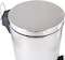 Moonlight Stainless Steel Dustbin, Pedal Bin - 12 Litre, Silver