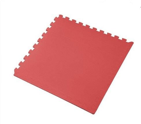RBWTOYS Solid Color Safe, Strong Floor  Mat For Home, Office etc., Single Peice.  RW-18807  2.0cm Red