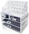 Other Clear Acrylic Jewelry And Cosmetic Storage Makeup Organizer 4Drawers