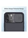 Generic For Iphone 12 Pro &amp; Iphone 12  Camshield Pro Shockproof Frame Tpu Hard Pc From Back Cover- Black 6.1Inch Black
