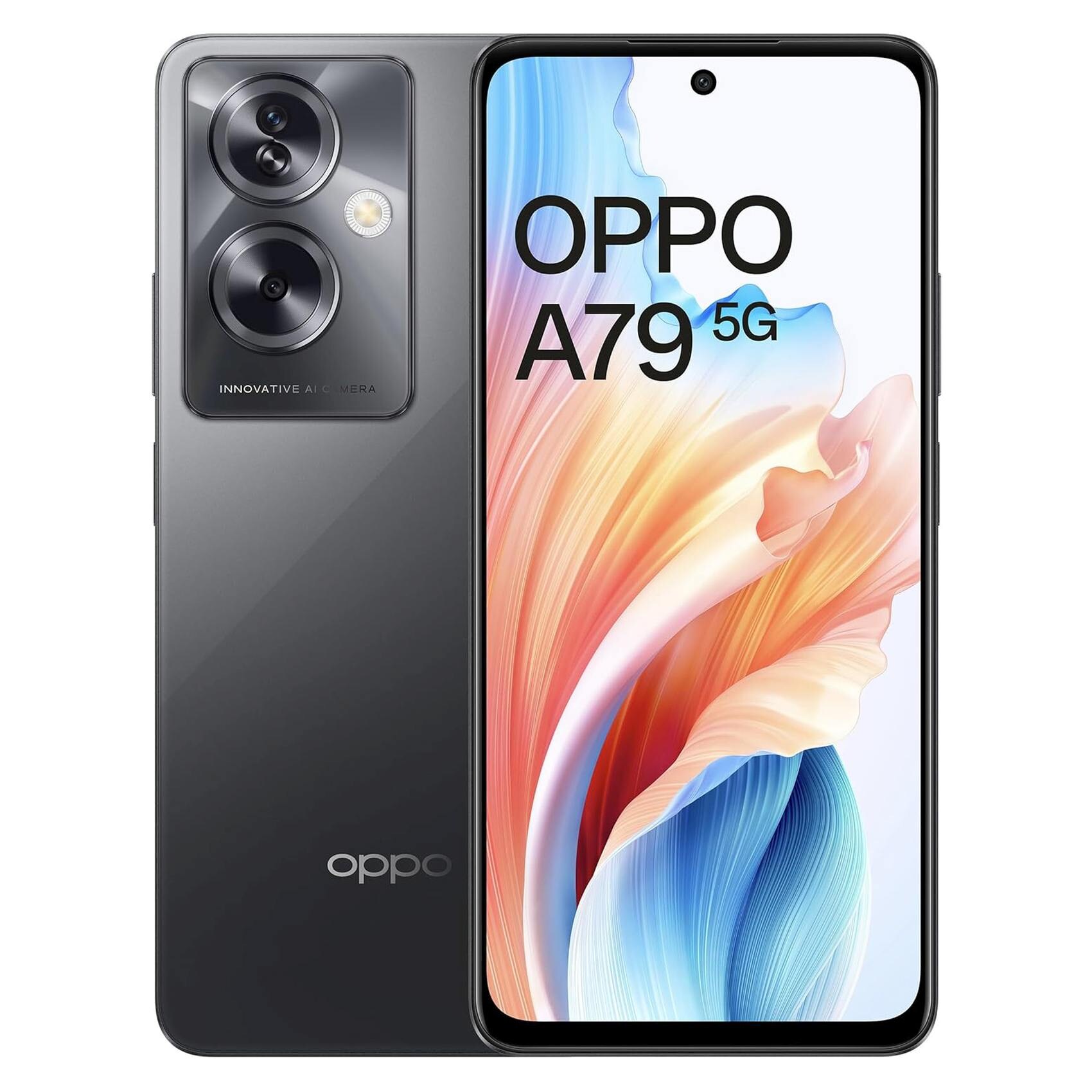 Buy Oppo A79 Dual SIM 8GB RAM 256GB 5G LTE Mystery Black Online 