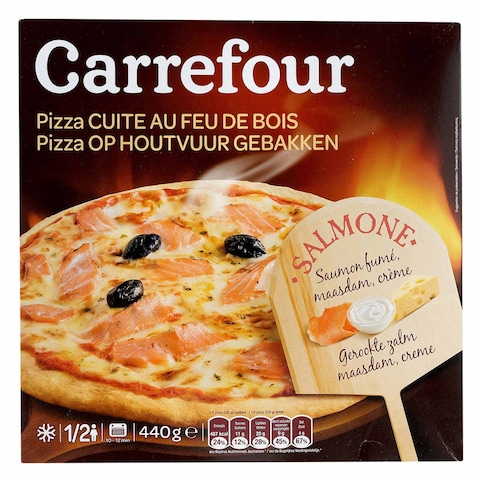 Buy Carrefour Pizza Salmon 420g in Saudi Arabia