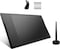Huion Inspiroy Q11K V2 Graphic Drawing Tablet Tilt Function Battery-Free Stylus 8192 Pen Pressure with Artist Glove and 18 Pen Nibs - Black   Inspiroy-Q11K-V2