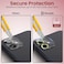 Moxedo Camera Lens Protector, 9H Tempered Glass, Scratch Resistant Aluminum Alloy Frame Camera Cover Screen Protector Compatible for iPhone 11/12 Mini 5.4 inch (OLIVE GREEN)