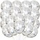 Party Time 20-Pieces 12inch Silver Confetti Balloons Party Decoration, Silver Party Decorations For Engagement, Baby Shower, Wedding Balloons Decor, Balloons for Birthday Party Decorations
