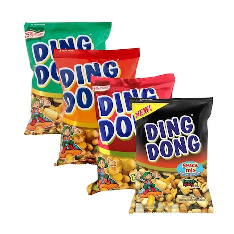 Ding Dong  Snacks Assorted 100gr x 4&#39;s