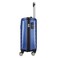 VIP Lisbon 4 Wheel Hard Casing Luggage 22x38x55cm Blue