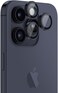 Amazing Thing iPhone 15 Pro and iPhone 15 Pro MAX Camera Lens Protector Supreme Tempered Glass Aluminum AR Lens Defender - Blue