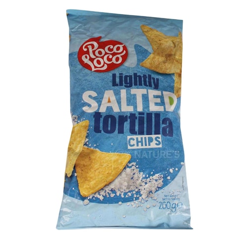 Poco Loco Salted Tortilla Chips 200g