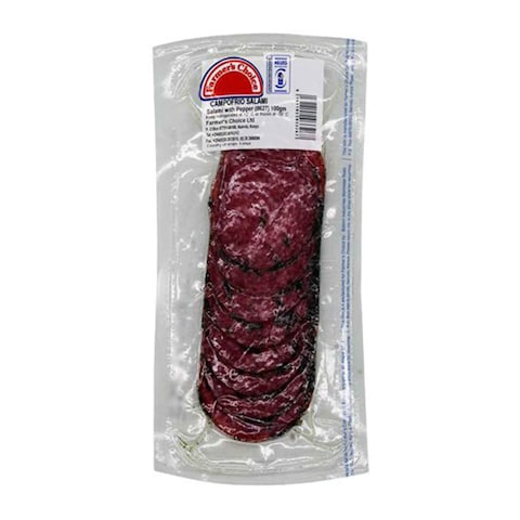 Farmer&#39;s Choice Campofrio Salami With Pepper 100g