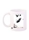 Assassin's Creed Video Game Printed Mug White/Black Standard Size