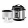 Black and Decker 7 in 1 Electric Smart Steam Pot 1000W - 6.0 L - Black/Silver - PCP1000-B5