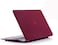 Ntech Macbook Air 13 Inch Case 2020 2019 2018 Release A2337 M1 A2179 A1932 Retina Display With Touch Id, Protective Plastic Hard Shell Case Cover, Marsala Red
