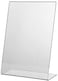 Acrylic Sign Holder LType A4 210 x 297 mm