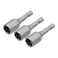 Tolsen,3pcs magnetic nut socket set,77838,1/4"+5/1