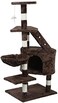 Generic S-Plus Pet Cat Scratching Post Tree Scratch Tower Activity Kitten Toy Centre Climbing (Coffee)