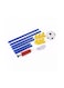 Generic Portable Inflatable Detachable Mini Kids Football Goal Soccer Door Sturdy Design 44X31X24Cm