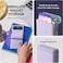 VRS Design Terra Guard Modern GO, Hinge Protection, Designed For Samsung Galaxy Z Flip 4 Case Cover Wallet With 2 Card Holder Slot - Purple