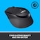 Logitech M330 Silent Plus Wireless Mouse &ndash; Enjoy Same Click Feel With 90% Less Click Noise, 2 Year Battery Life, Black
