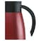 Borosil Vacuum Stainless Steel Teapot Red 1L