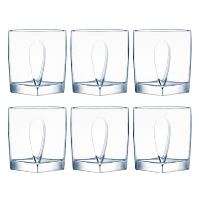 Luminarc Flame Plain Design Glass Tumbler Set 300ml x 6 Pieces Clear