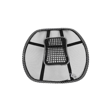 مسند ظهر أسود لكرسي السيارة