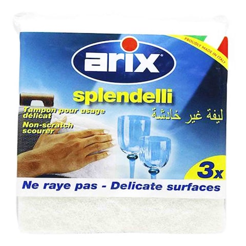 Arix Non Scratch Scourer 3 pcs