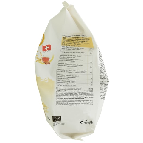 Familia Bio Organic Honey Almond Crunch 375g