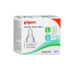 Buy Pigeon Peristaltic Silicone Nipple 3-Piece in Saudi Arabia