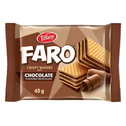 Tiffany Faro Chocolate Wafer 45g
