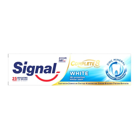Signal Toothpaste Complete 8 White - 75 Ml