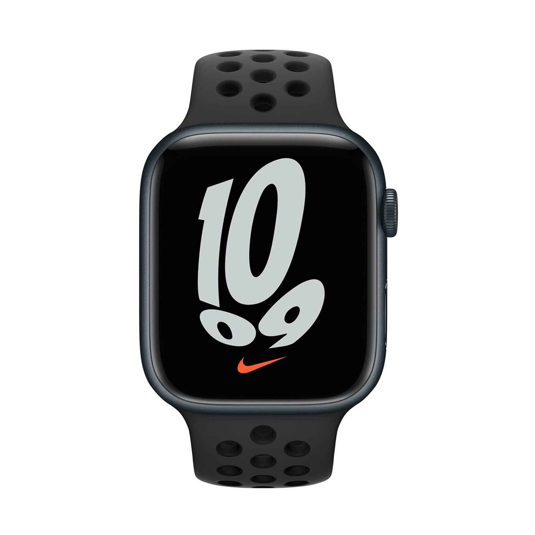 その他 Apple Watch - Apple watch Nike series 7 gps + cellular Apple Watch Nike Series 7 (GPS, 45MM) - Midnight Aluminum