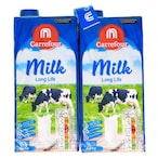 Buy Carrefour Full Fat UHT Milk 1L Pack of 4 in UAE