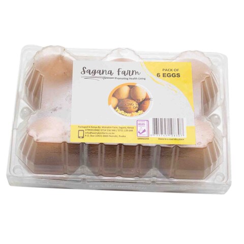 Sagana Farm Eggs X6