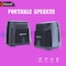 USB Speakers With Aux Cable USB Pair Speaker Multimedia Speaker USB DC5V Charge AUX, Kisonli K500