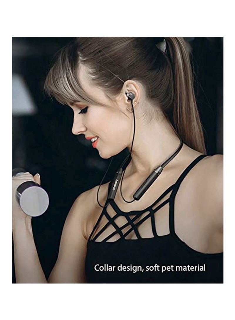 HE05 In Ear Neckband Bluetooth Headset Black