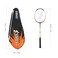 Generic-2 Player Badminton Bat Replacement Set Ultra Light Carbon Fiber Badminton Racquet with Bag