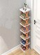 shoe rack corner stand shoes organizer indoor shoes storage shelves