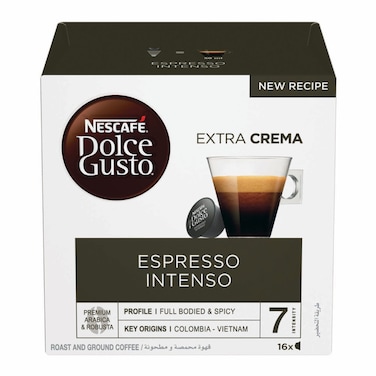 Nescafe Dolce Gusto Espresso Intenso, 16 Capsules, (128g)
