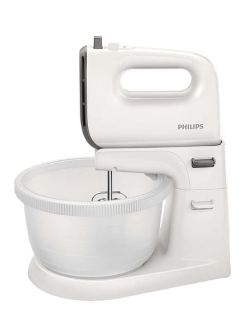 Philips Electric Bowl Mixer 400W HR3745 White