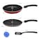 RK NON STICK FRYPAN CREPE PAN WITH TURNER, RNF008, 24CM &amp; 24CM